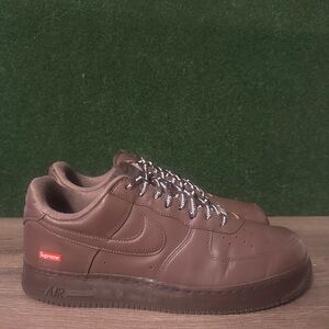 Nike Air Force 1 Low ‘Supreme Baroque Brown’ Size 13